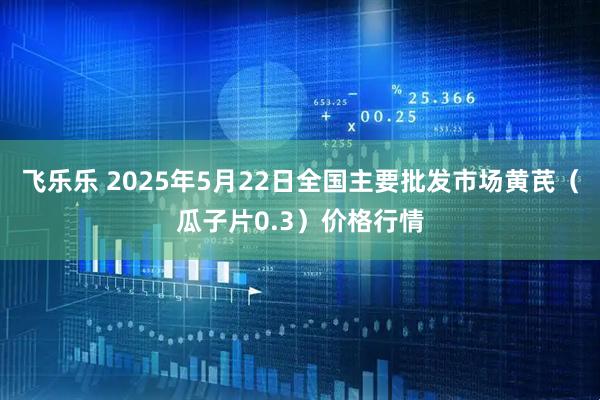 飞乐乐 2025年5月22日全国主要批发市场黄芪（瓜子片0.3）价格行情