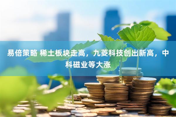 易倍策略 稀土板块走高，九菱科技创出新高，中科磁业等大涨