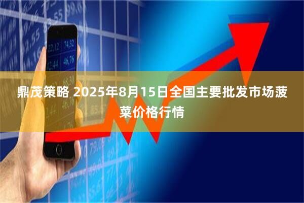 鼎茂策略 2025年8月15日全国主要批发市场菠菜价格行情