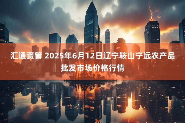 汇通资管 2025年6月12日辽宁鞍山宁远农产品批发市场价格行情